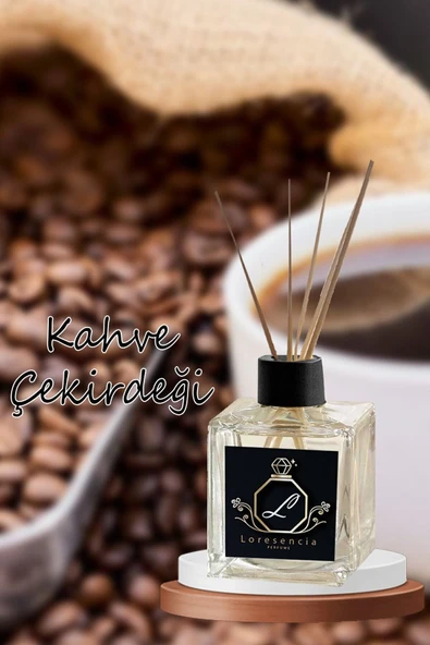 Kahve Aroması Bambu Çubuklu Oda Ortam Kokusu 50ml