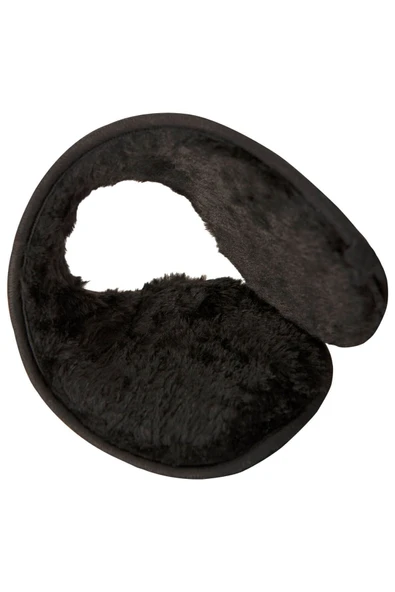 Ense Tipi Siyah Unisex Kışlık Polar Kulaklık - 4