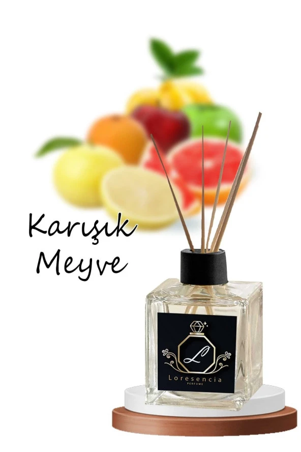 Karışık Meyve Bambu Çubuklu Oda Ortam Kokusu 50ml