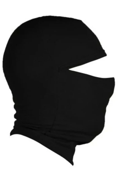 Termal Rüzgar Geçirmez Siyah Unisex Kar Maskesi - 4