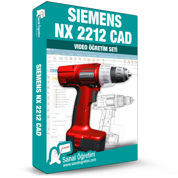 Siemens NX 2212 CAD Video Ders Eğitim Seti
