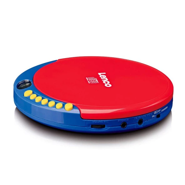 Lenco Taşınabilir CD Çalar Discman Kulaklıklı Şarj Özellikli Çocuklar İçin CD-021 KIDS - 5