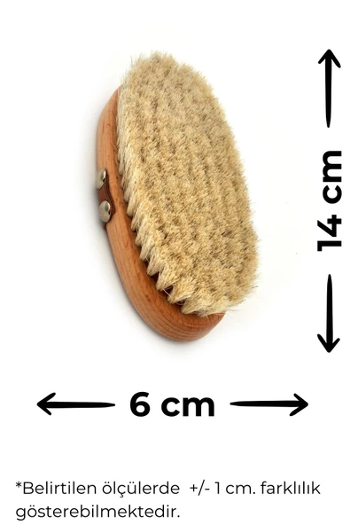 6'lı Banyo Seti Doğal Kabak Lifi + Zeytinyağlı Sabun +At Kılı Masaj Fırçası + Topuk Taşı - Resim 3