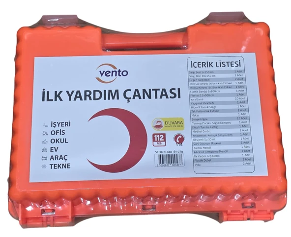 Vento Ilk Yardım Seti - 4