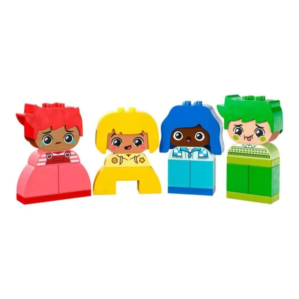 Lego Duplo Büyük Duygularım 10415,Çocuklar için Kişiselleştirilebilir Eğitici Oyuncak 23 Parça Yapım Seti