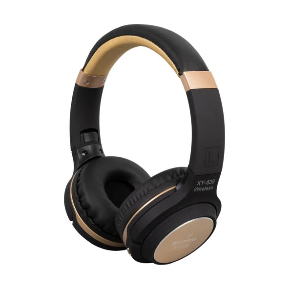 Magicvoice XY-839 Kablosuz Bluetooth 5.0 Kulaküstü Tasarım Kulaklık Mikrofonlu Konuşma Ve Müzik Dinlenebilir - 11