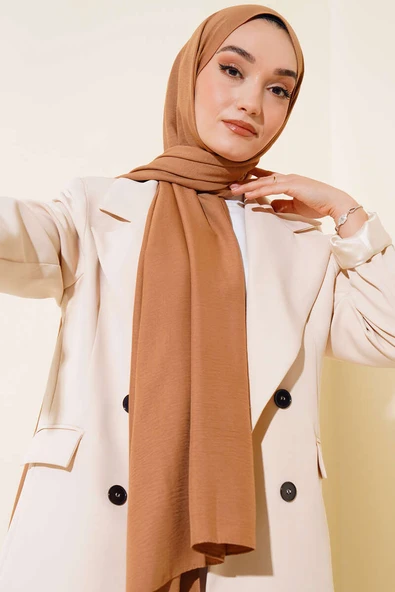 Pamuk Cazz Şal İpek Serisi Deve Tüyü ürün görseli 1