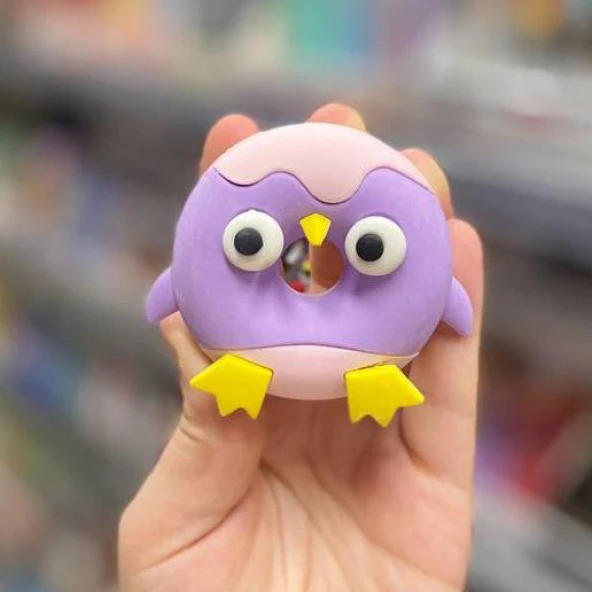 Sevimli Donut Animal Silgi 1 Adet - 2