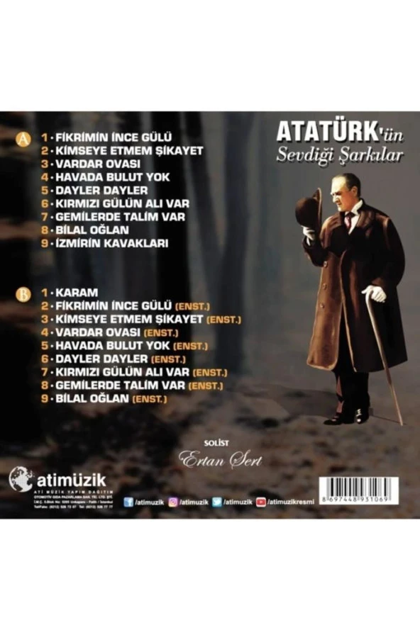 Osso Atatürk'ün Sevdiği Şarkılar - Solist: Ertan Sert