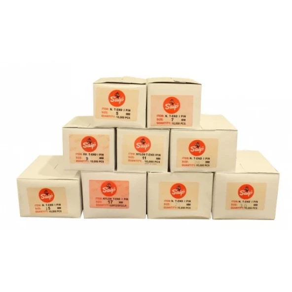 Etiketl.pls.SAİP10000'lik 13mm T-end M.Fine Nylon