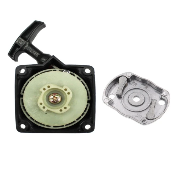 Kmtmak Motorlu Tırpan Easy Çift Yaylı Starter ve Metal Marş Kovanı Çift Tırnak