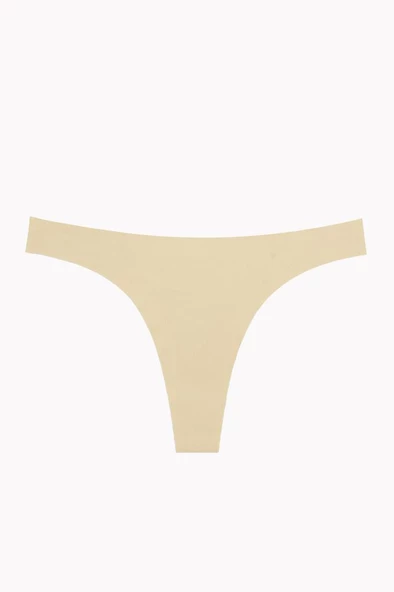 3 lü Paket Nbb Bayan Lazer Kesim Tanga Slip Külot 329 - Resim 3