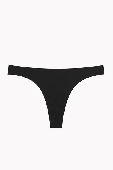 3 lü Paket Nbb Bayan Lazer Kesim Tanga Slip Külot 329 - Resim 2