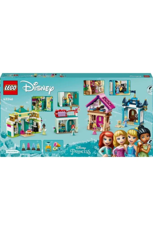 Lego Disney Princess: Disney Prensesi Pazar Macerası 43246 - Yaratıcı Oyuncak Yapım Seti (817 Parça) - 2