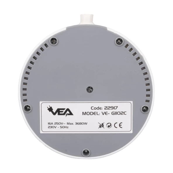 VEA VE-G1102C 2 Lİ Telefon Standlı Tutacaklı Priz Usb Li Type-c Girişli Uzatma Kablosu 1.5 Metre - 3