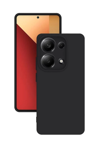 Xiaomi Redmi Note 13 Pro 4G Kılıf Kamera Korumalı Silikon Rubber Arka Kapak - 11