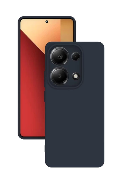 Xiaomi Redmi Note 13 Pro 4G Kılıf Kamera Korumalı Silikon Rubber Arka Kapak - 4
