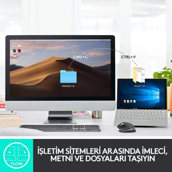 Logitech MX Master 3S - Siyah - 3