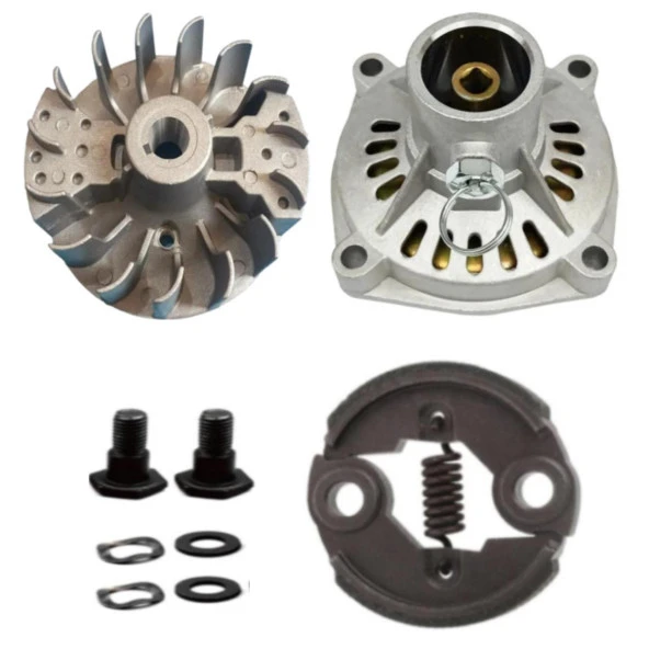 Kmtmak Motorlu Tırpan Sırt Tipi Volant Balata Set Balata Kovanı Komple 29 mm - Resim 3