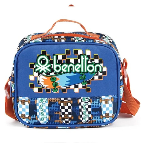 Benetton Kaykay Desenli Beslenme Çantası 03695 - 2