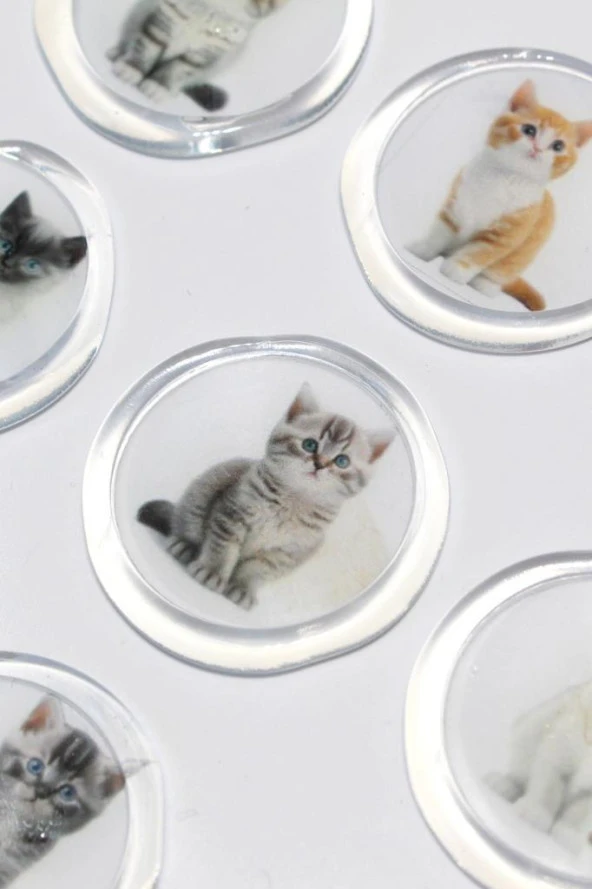Mühürcüm 12 Adet Hazır Kendinden Yapışkanlı Gelin Damat Davetiye Sticker Mühür KYSM115 - 4