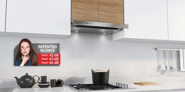 Kügerr A100 60cm Ankastre Sessiz Aspiratör - 8