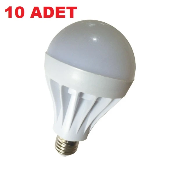 7W Enerji Tasarruflu Led Ampul ( 10 Adet )