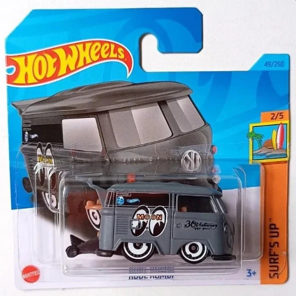 Hot Wheels Tekli Arabalar VW VOLKSWAGEN KOOL KOMBI HKK80 - 3