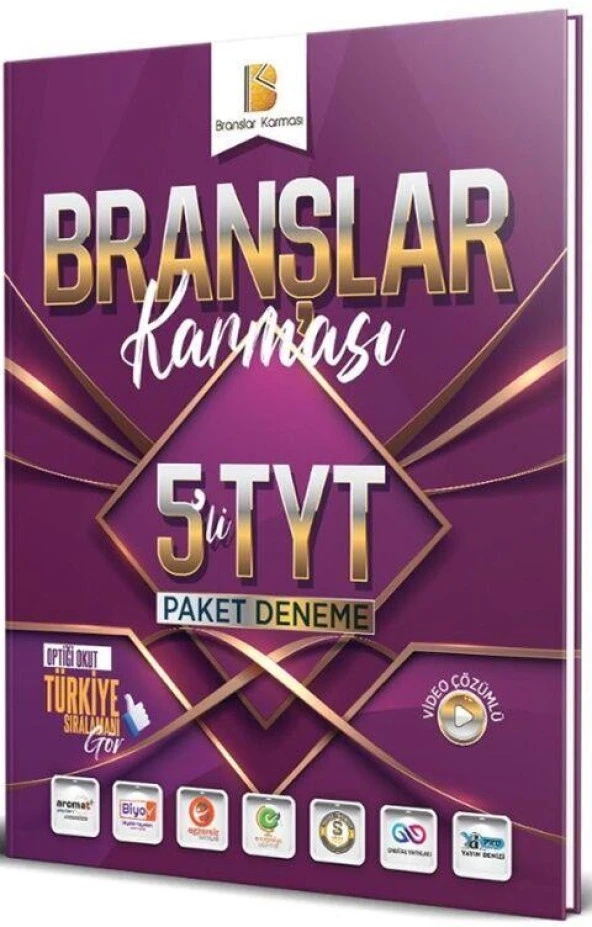 Krallar TYT Branşlar Karması 5 li Paket Deneme Krallar Karması - 2