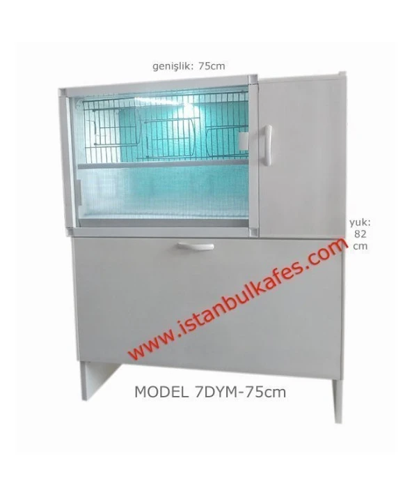 İSTANBUL KAFES MODEL 07DY PVC KUŞ DOLABI -  (KURULU GÖNDERİM) - 3
