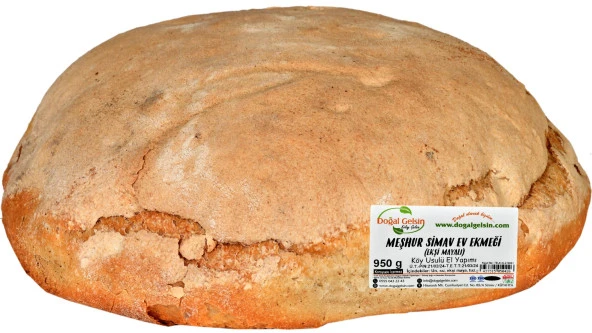 Doğal Gelsin Ekşi Mayalı Meşhur Simav Ev Ekmeği - 950 gr - 3