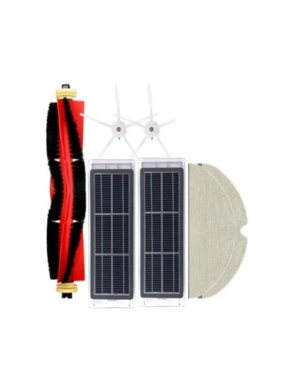 srfn ticaret Roborock S51 Uyumlu (Beyaz) Set - 7 Parça - 1