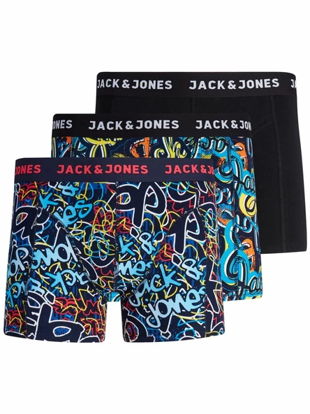 Jack Jones Pete 3 Lü Paket Erkek Baxer 12135973 - Resim 2
