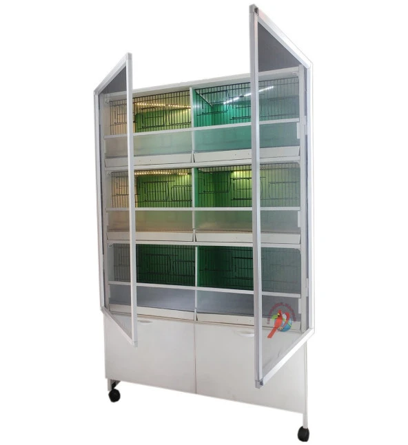İSTANBUL KAFES MODEL 6D PVC KUŞ DOLABI (KURULU GÖNDERİM) - 7