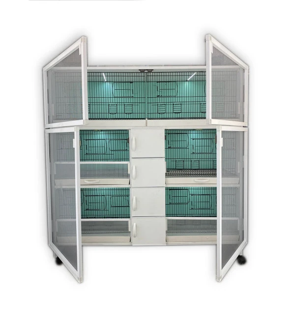İSTANBUL KAFES MODEL 6YS-OY PVC KUŞ DOLABI (KURULU GÖNDERİM) - 2