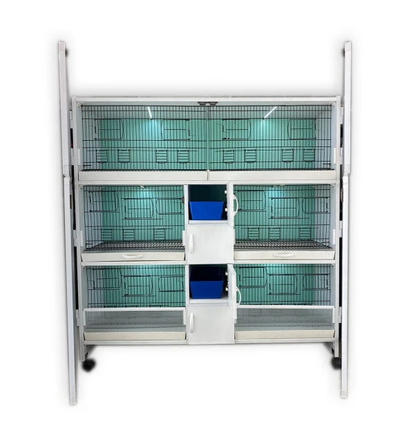 İSTANBUL KAFES MODEL 6YS-OY PVC KUŞ DOLABI (KURULU GÖNDERİM) - 3
