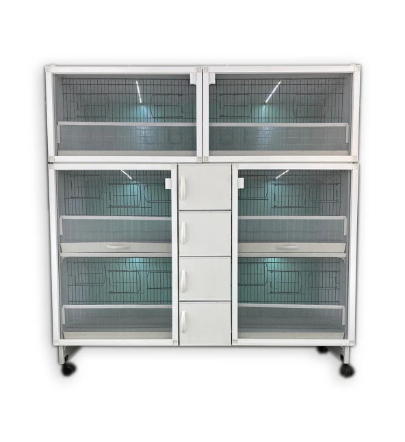 İSTANBUL KAFES MODEL 6YS-OY PVC KUŞ DOLABI (KURULU GÖNDERİM) - 4