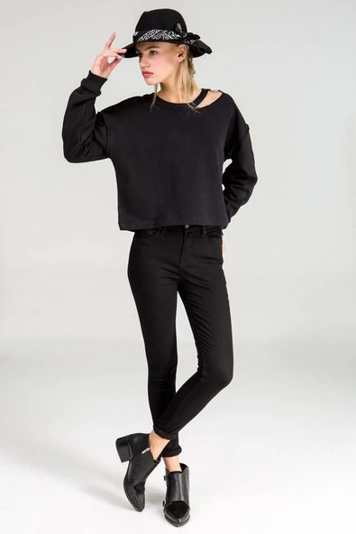 Ltb Tanya X Black Wash Kadın Jean Pantolon 5103013588200 - 10