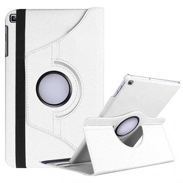 Samsung Galaxy Tab S5E T720 T725 T727 Kılıf 360 Dönebilen Standlı Case - 2