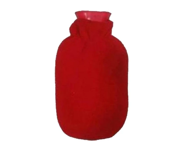 Doğan Kılıflı Sıcak Su Torbası - Kırmızı