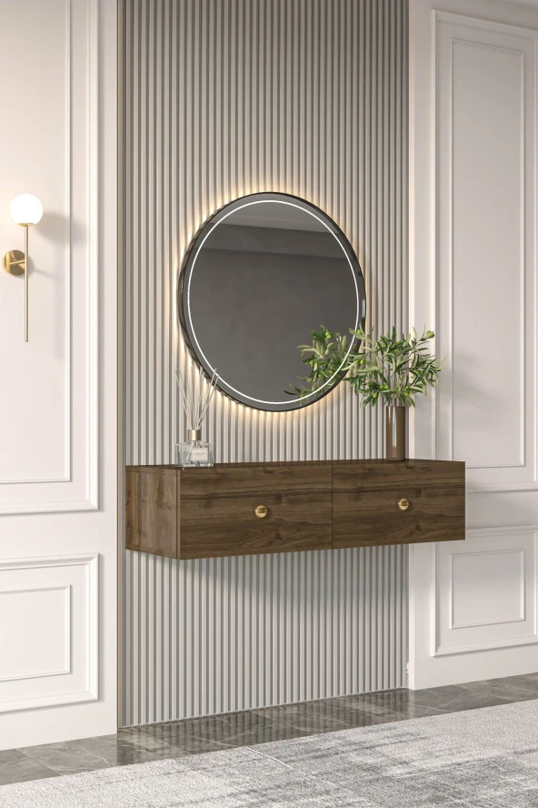 Givayo Mobilya Veta Dresuar Ceviz Gold - 2