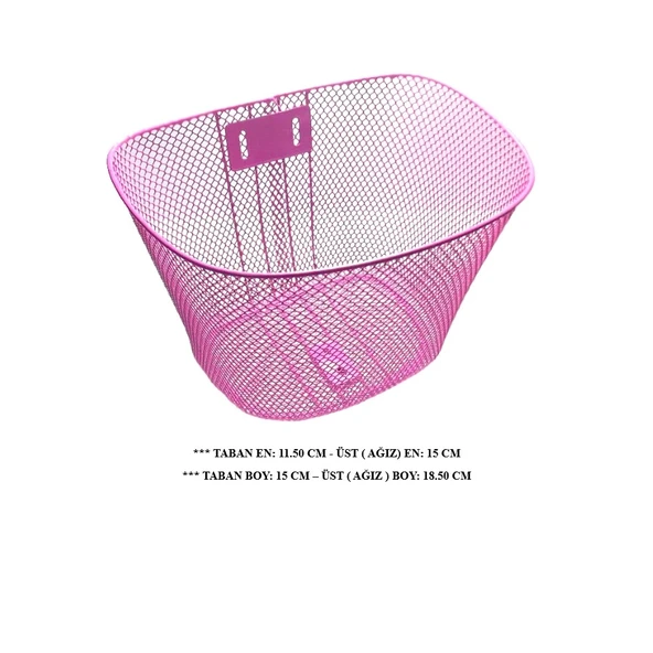 HSGL ÇOCUK BİSİKLET ÖN SEPET METAL (12/14/16 JANT İCİN) - 6