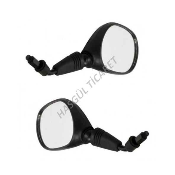 Hsgl Motorsiklet Cub 8 mm plastik Ayna takım Motorsiklet Ayna - 2