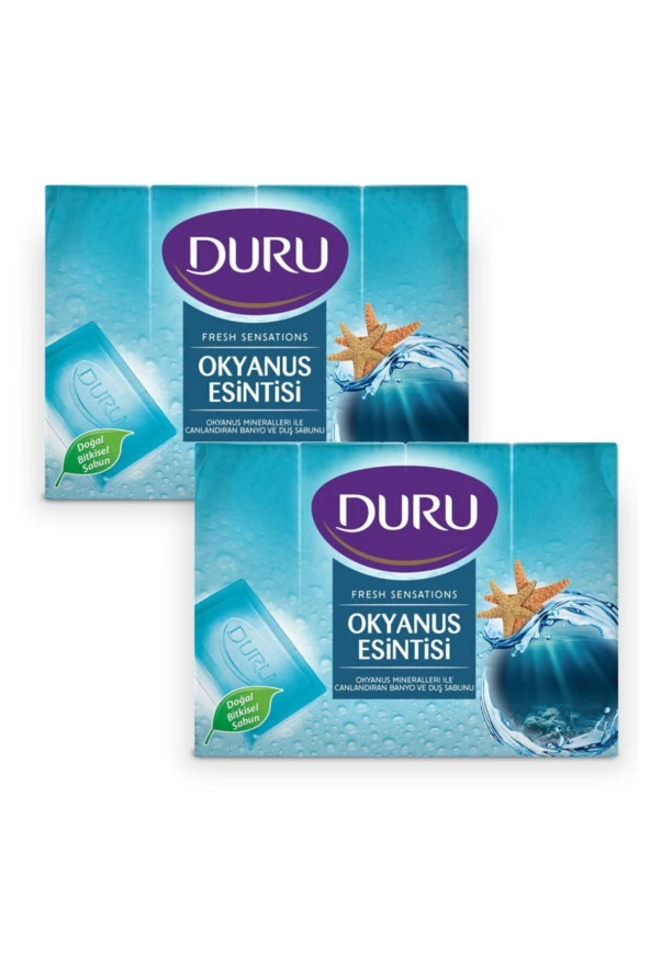 DURU Fresh Sensations Okyanus Tazeliği 8 Adet Duş Sabunu 2X600Gr