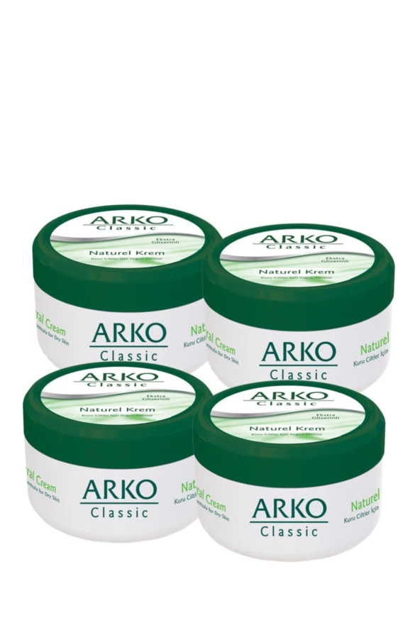 ARKO Classic Naturel Krem 300Mlx 4 Adet