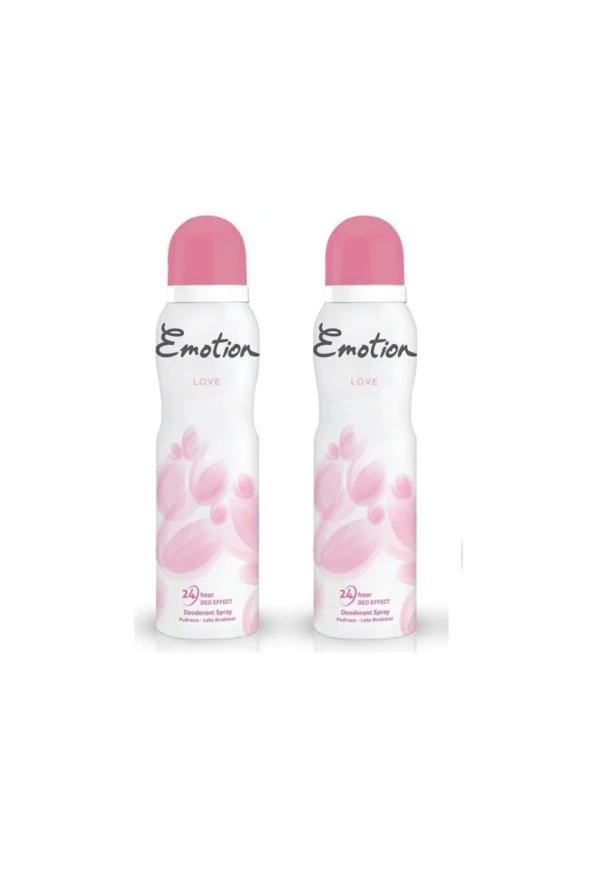 EMOTİON FLORAL Emotion Deodorant Bayan Love 150 Ml X2 Adet