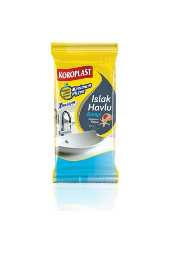 KOROPLAST Temizlik Mendili Banyo