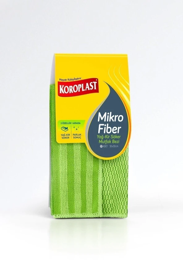 KOROPLAST Mikrofiber Mutfak Bezi 1 Adet