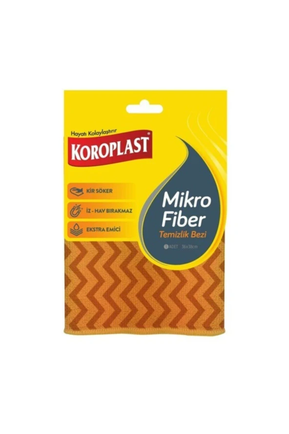 KOROPLAST Mikrofiber Temizlik Bezi