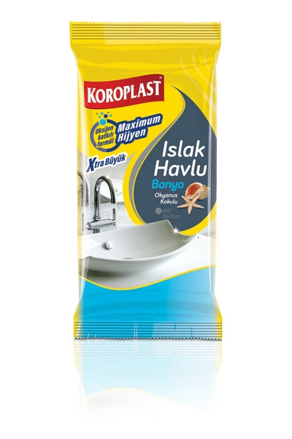 KOROPLAST Temizlik Mendili Banyo